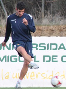 Tekio, durante un entrenamiento Foto: Real Valladolid