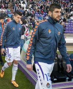 Rueda y Mitrovic || Foto: Real Valladolid