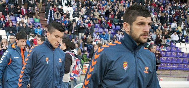 Rueda y Mitrovic || Foto: Real Valladolid