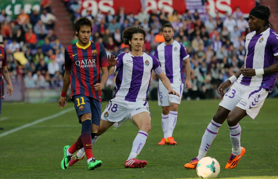 Neymar, Rubio y Manucho
Foto: Real Valladolid