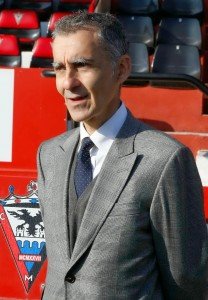 Pablo Infante ante el equipo de sus amores 2 Carlos Terrazas Foto: Mirandés Deportiva