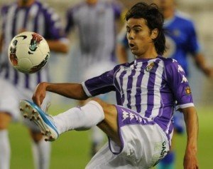 Marquitos, con la camiseta del Real Valladolid || Foto: Marca