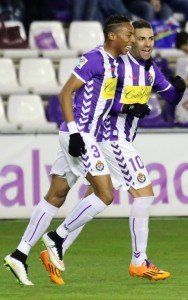 Mojica y Óscar || Foto: Real Valladolid