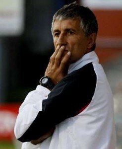 Setién, entrenador del Lugo Foto: La Voz de Galicia