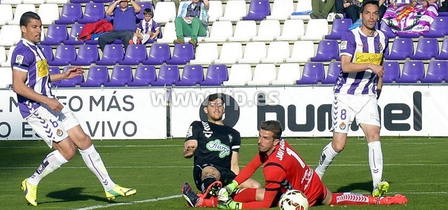 Instante del gol del Alba