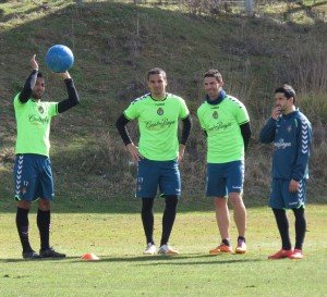 Jeffren, Peña, Óscar y Pereira Foto: Raquel Gómez