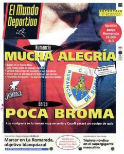 Portada del diario El Mundo Deportivo