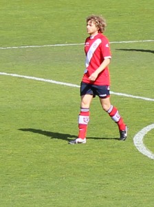 Guilherme, autor del gol del empate Foto: Álvaro Andrés Riaza