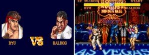 Ryu vs Balrog