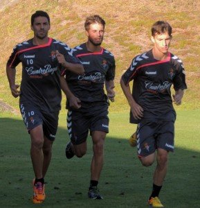 Lo que el filial puede aportar 1 Óscar, Dani Vega y Toni || Foto: Real Valladolid