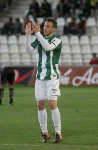 Xisco, capitán blanquiverde || Foto: diariocrdoba.com