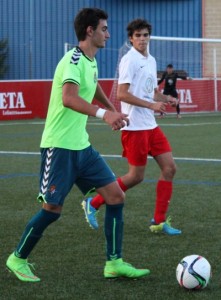 Juan, autor de los goles Foto: Víctor Álvarez