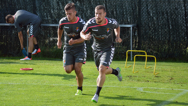 Diego Rubio y Pedro Tiba || Foto: Real Valladolid