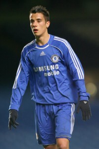 Sergio Tejera, en el Chelsea