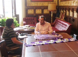"El Real Valladolid es reflejo de la idiosincrasia de la ciudad" 6 Óscar Puente || Foto: Blanquivioletas