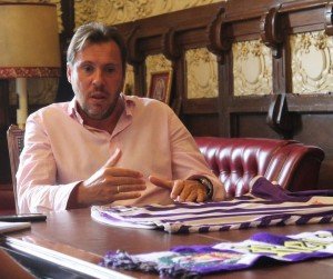 "El Real Valladolid es reflejo de la idiosincrasia de la ciudad" 2 Óscar Puente || Foto: Blanquivioletas