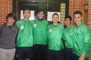 Apa, Cebri, Altube, Rafa, Gattuso y Maxi || Foto: Víctor Álvarez