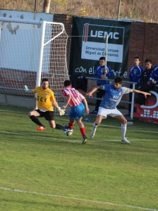 Oli tuvo la más clara del Torde Foto: Víctor Álvarez