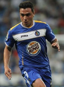 Adrián Colunga en su etapa como jugador del Getafe || Foto: Marca