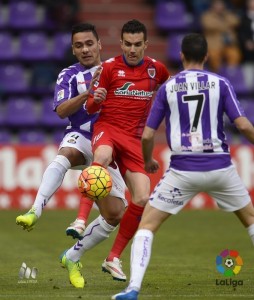 Álvarez, con Villar y Silva | Foto: lfp.es