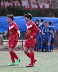 Maxi y Emi, tras un gol encajado Foto: Víctor Álvarez