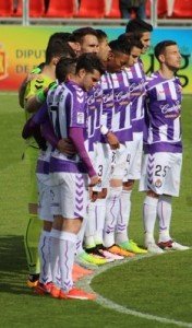El Real Valladolid en Anduva Foto: Víctor Álvarez
