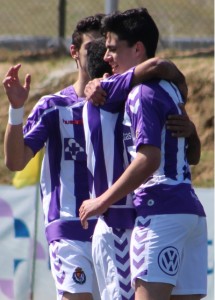 Celebración del primer gol || Foto: Víctor Álvarez