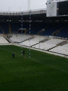 El Sardinero luce palos de rugby Foto: Racing1913.com