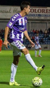 Manu del Moral, en su debut Foto: Real Calladolid