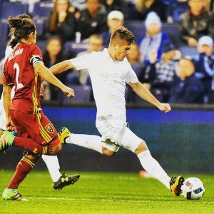 Diego Rubio, en su debut en la MLS || Foto: Kansas City