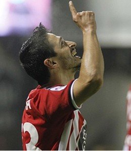 Pereira lleva nueve goles en Liga || Foto: Sport