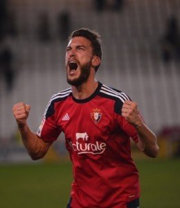 Roberto Torres celebra un gol con rabia || Foto: LFP