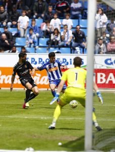 Clasificación del II Trofeo Blanquivioletas al mejor jugador 1 Kepa, en Mendizorroza || Foto: LFP
