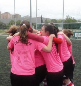 El San Pío celebra el ascenso || Foto: Sergio Sanz