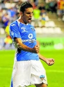 Mata, en su etapa en el Lleida Foto: La Segunda B