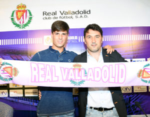 Etxeberria y Braulio || Foto: Real Valladolid