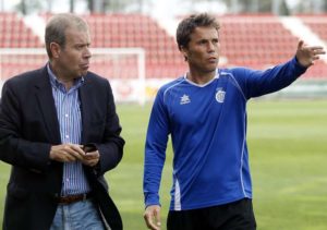 Rubi, en su etapa como entrenador gerundense||Foto: Marca