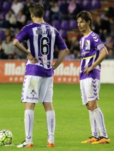 Borja y Álvaro Rubio ||Foto: Real Valladolid