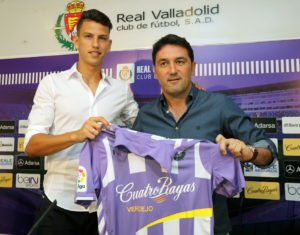 Lichnovsky y Braulio || Foto: Real Valladolid