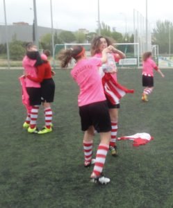 El San Pío Femenino afronta su debut en Segunda "justo de fuerzas" 1 Celebración del ascenso || Foto: Sergio Sanz