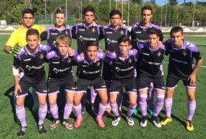 Once del Real Valladolid B ante la Ponferradina