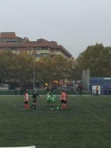 Un instante del partido entre el Victoria y el Pizarrales Foto: Gabriel Conejo