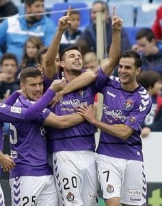 El Real Valladolid también ganó el año pasado en La Romareda || Foto: LFP