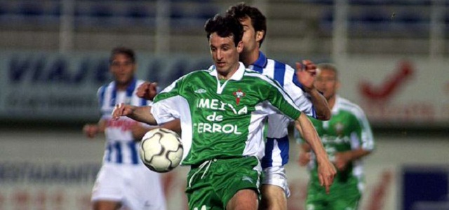 Unai Emery, en el Racing de Ferrol