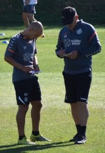 Luis César: "El Granada tiene una de las mejores plantillas de Segunda" 1 Luis César entrenamiento 1