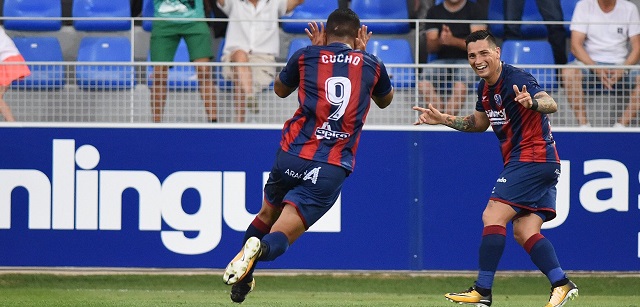 El 'Cucho' Hernández celebra un gol || Foto: LFP