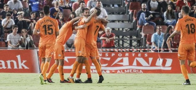 Los jugadores del Reus celebran un gol || Foto: Marca