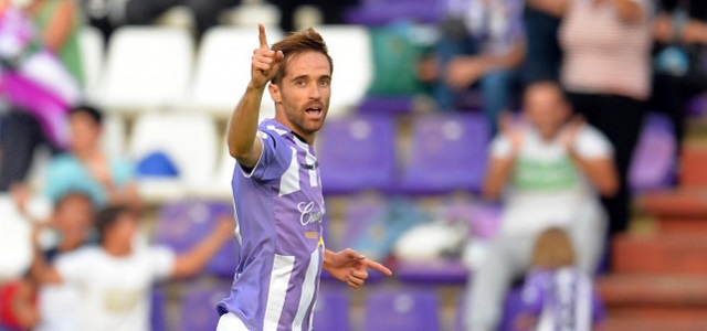 Míchel celebra su gol ante la ADA || Foto: LFP