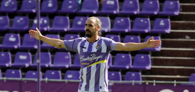 Borja, el jugador que más falta hace de Segunda || Foto: Real Valladolid