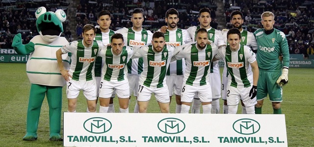 Once del Córdoba CF ante el Barcelona B || Foto: Sergio Borja